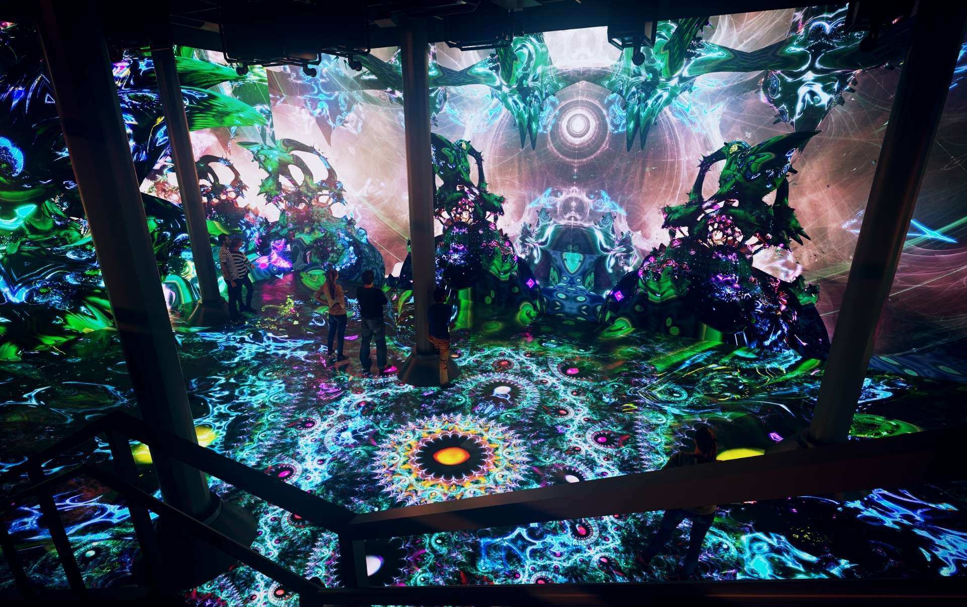 best new digital art space artechouse geometric properties