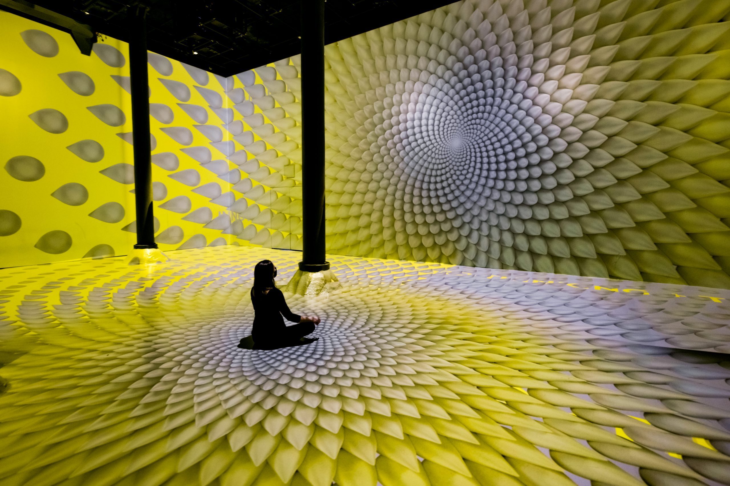 artechouse presents pantone color of the year 2021