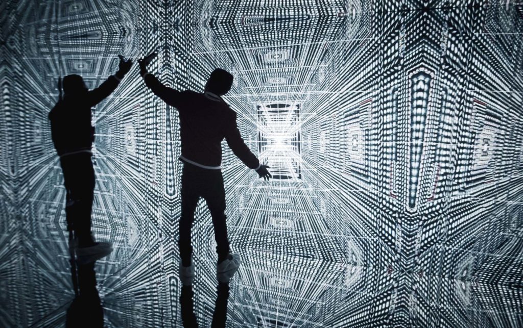 Infinite Space by Refik Anadol at ARTECHOUSE Miami