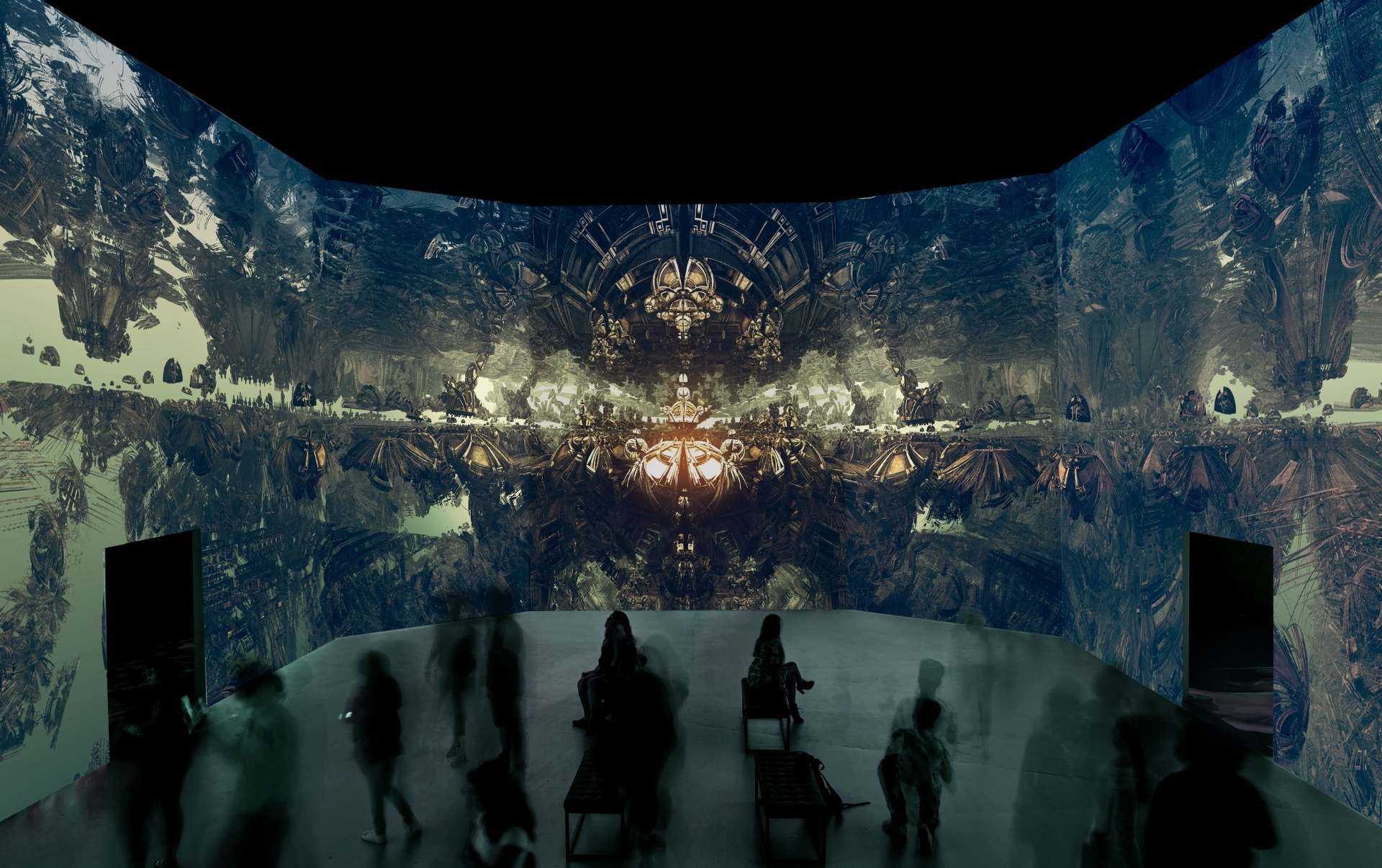 Fractal World by Julius Horsthuis ARTECHOUSE DC