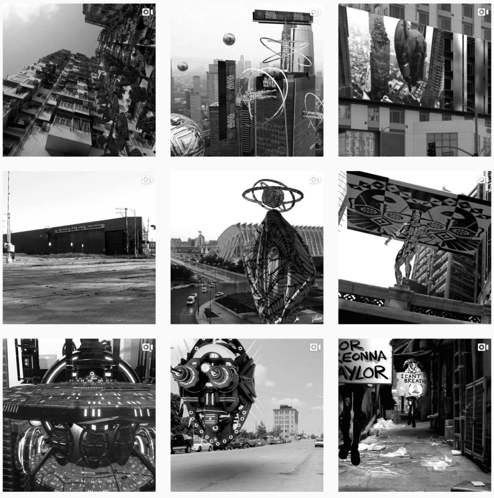 Vince Fraser Instagram Afrosurrealist Afrofuturism